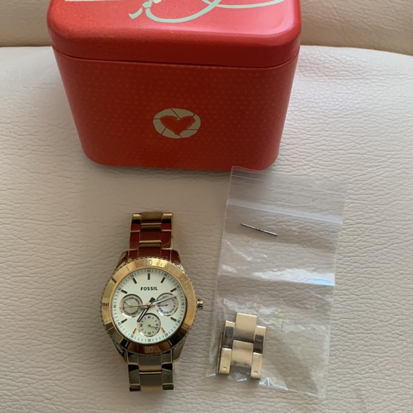 Fossil Gold Stainless Steel watch - Picture 5 of 6